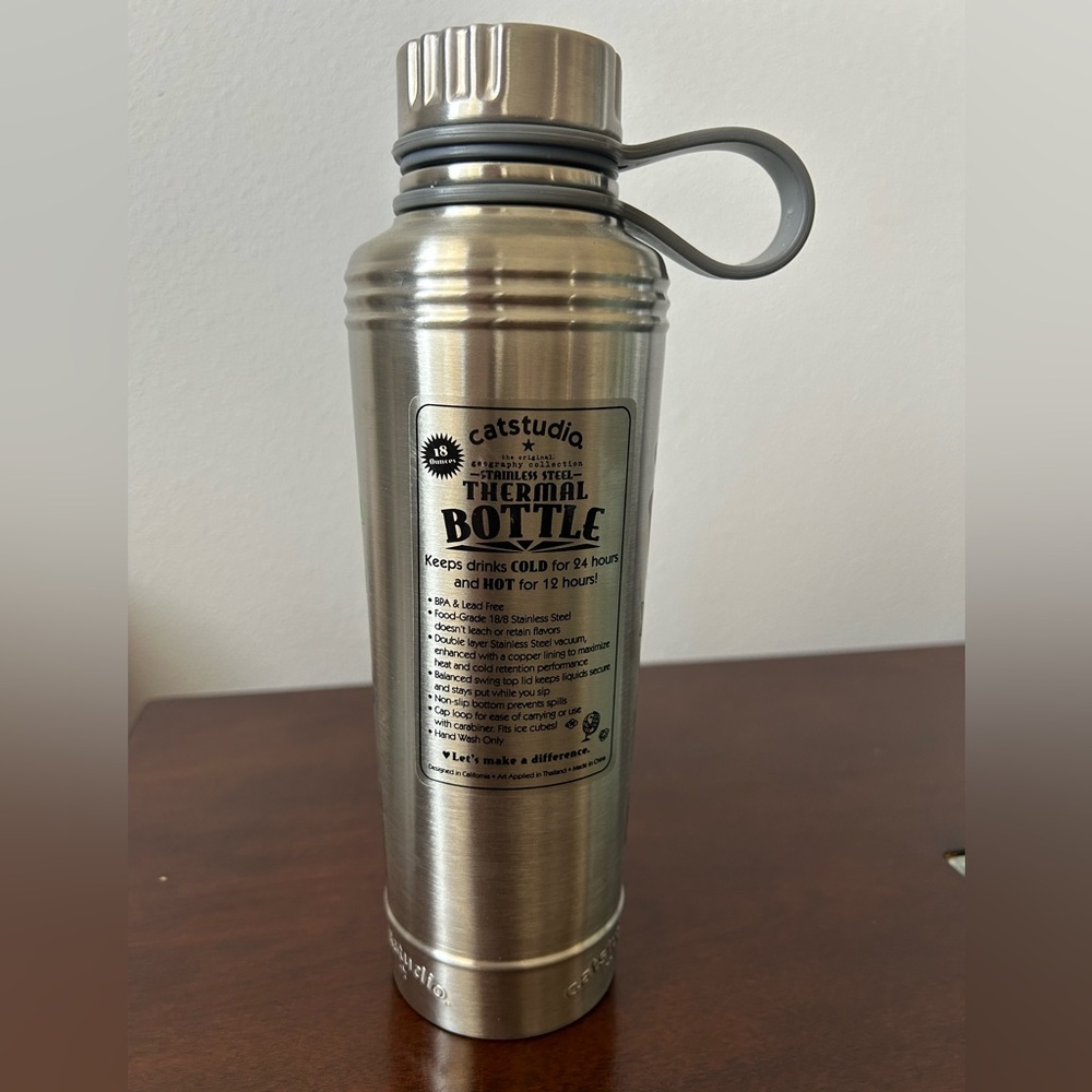 Catstudio Napa Stainless Steel Thermal Bottle - Picture 3 of 6